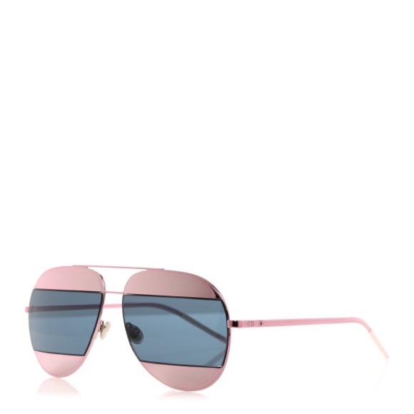 Metal Split 1 Aviator Sunglasses - Picture 3 of 3